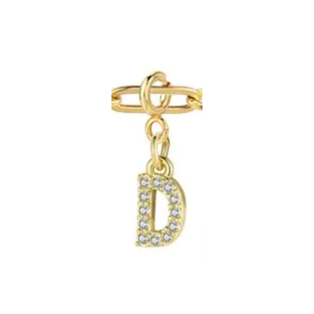Charm Letra D – Letters Shine Collection